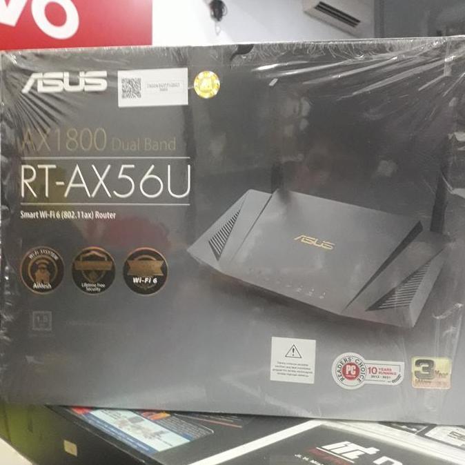 Router ASUS RT AX56U Dualband AX1800 Qifi 6 Garansi Resmi