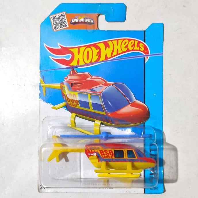HOTWHEELS HOT WHEELS PROPPER CHOPPER MERAH KUNING 2014 HW CITY FTS99