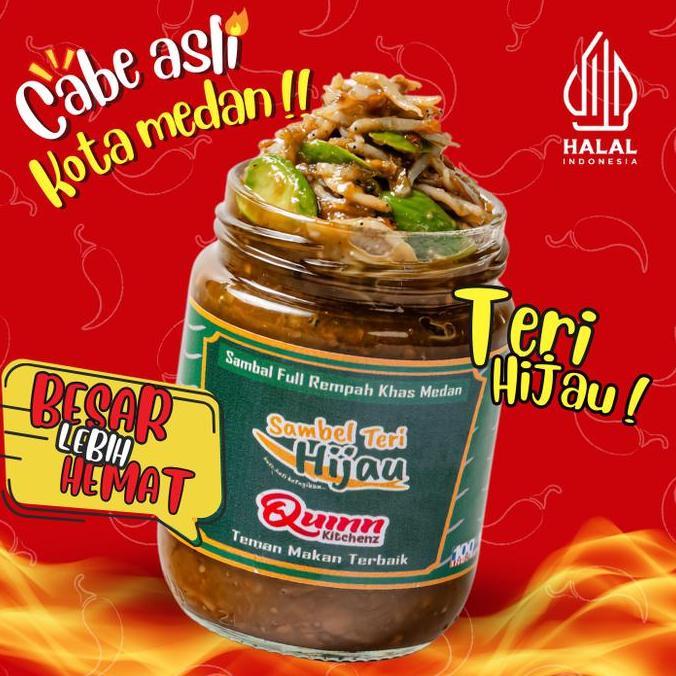 Sambel Teri Hijau - Sambal Pedas by Quinn Kitchen