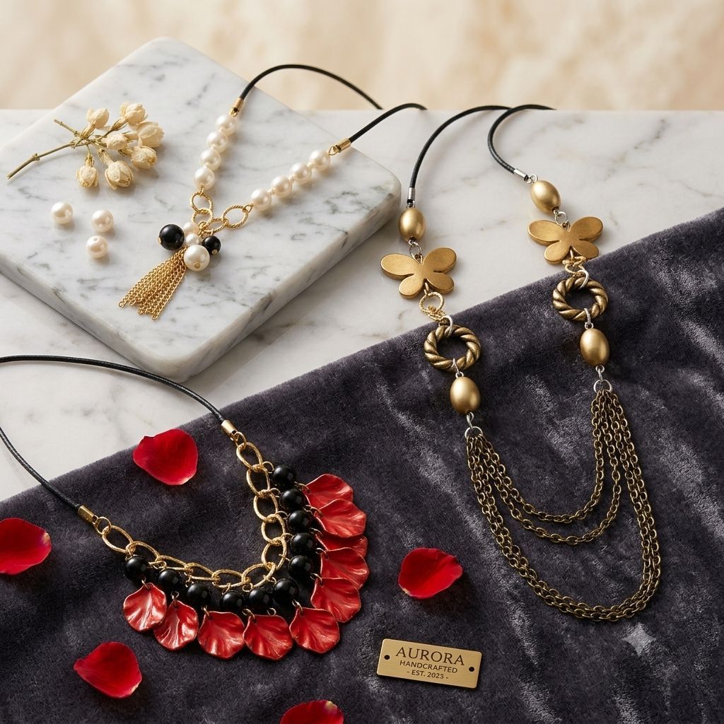 Kalung etnik kalung aksesoris simple