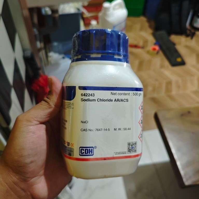 Natrium Chloride AR CDH Fine 500G / NaCL AR