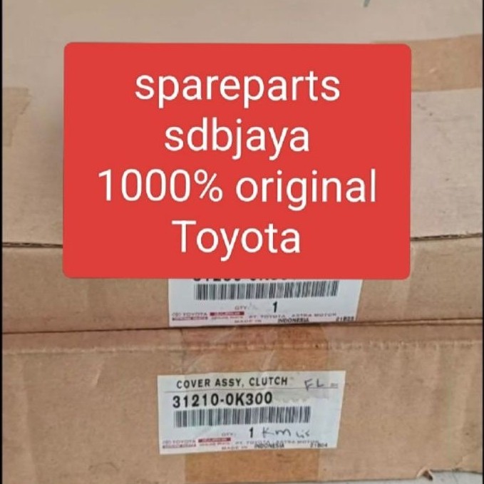 matahari dekrup Hilux sc Innova bensin 31210-0k300 1000% ORI Toyota