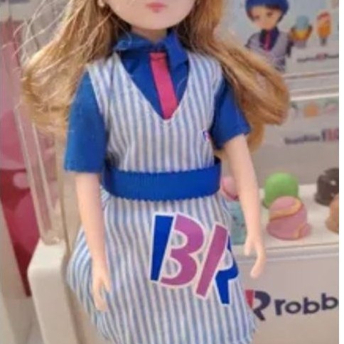 Mainan baju costume licca chan doll MH barbie