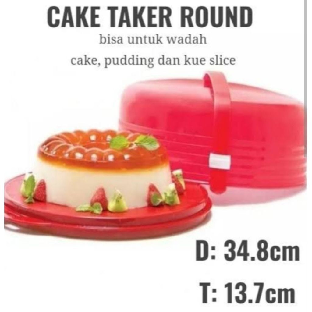 Tempat Bolu Cake Taker Tupperware