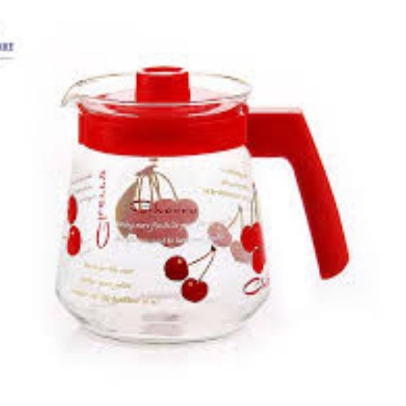 Krishome Set Teko dan Gelas Couple Cantik 4 Pcs