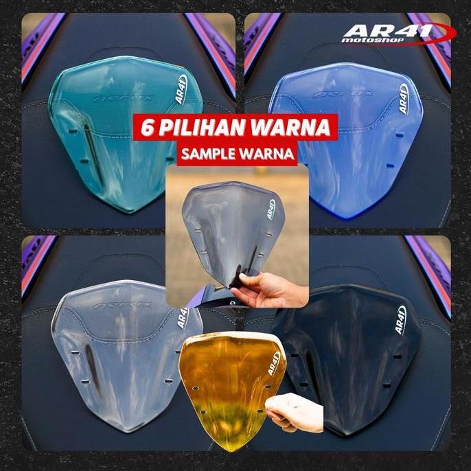 Promo Windshield Visor R25 old ZERO & MRA visor R25 old TEBAL AR41 Diskon