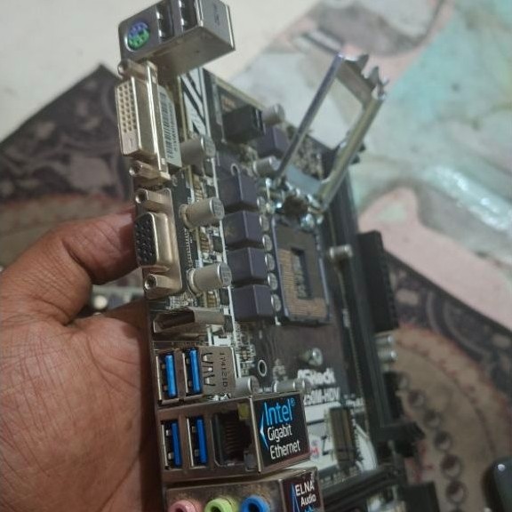 Mobo Asrock B250m Hdv Motherboard gen 6/7 1151