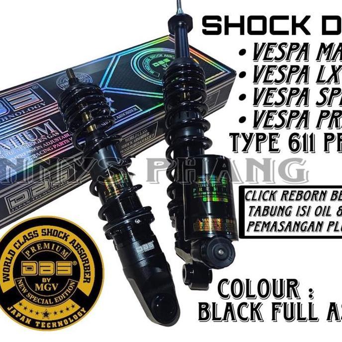 SHOCK DBS PREMIUM 611 PROLINS VESPA S LX SPRINT PRIMAVERA