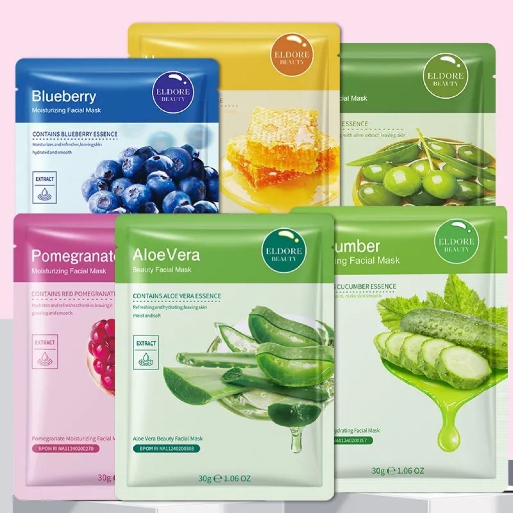 ELDORE SHEET MASK Fruit Series