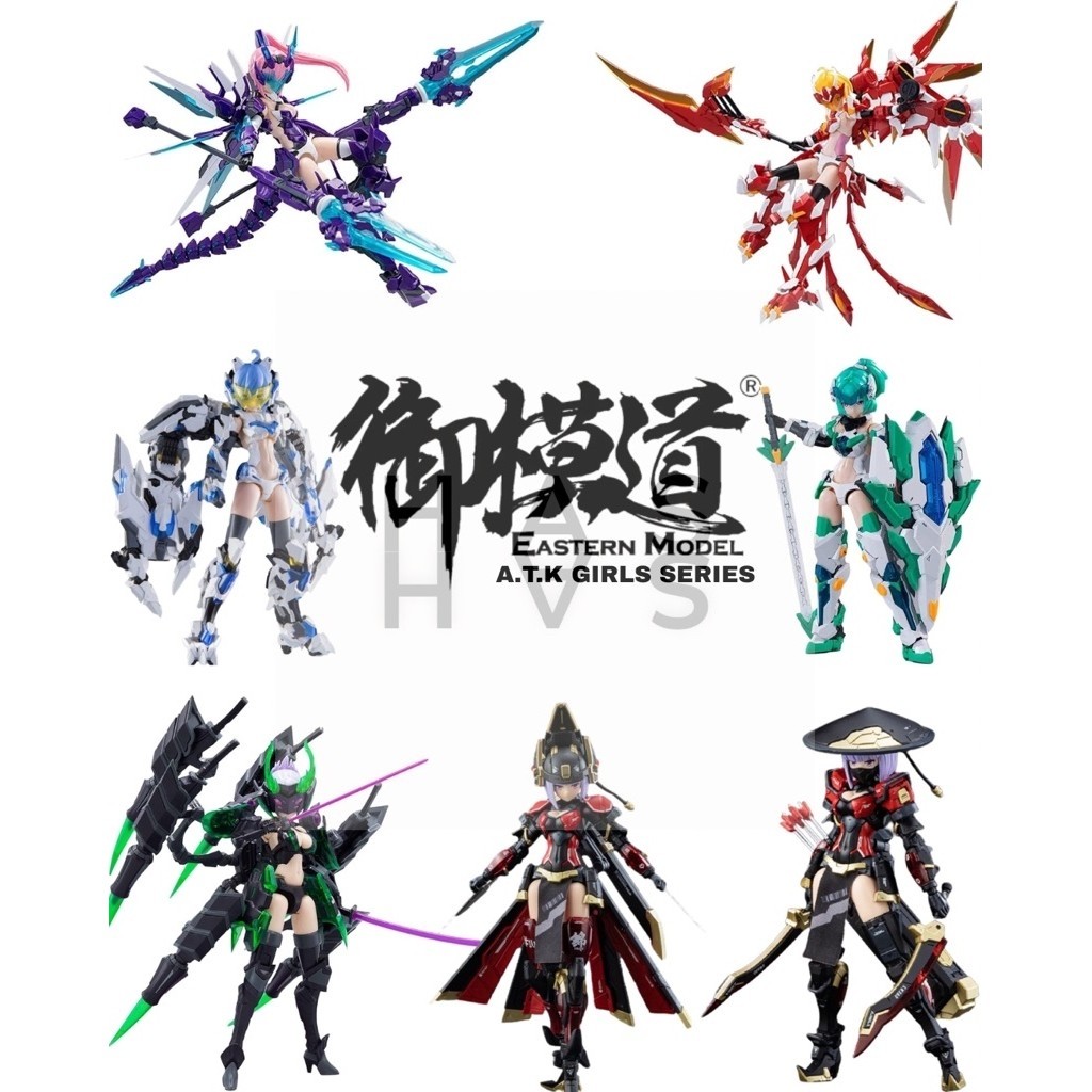Eastern Model ATK Girl Model Kit Mecha Girl scale 1/12