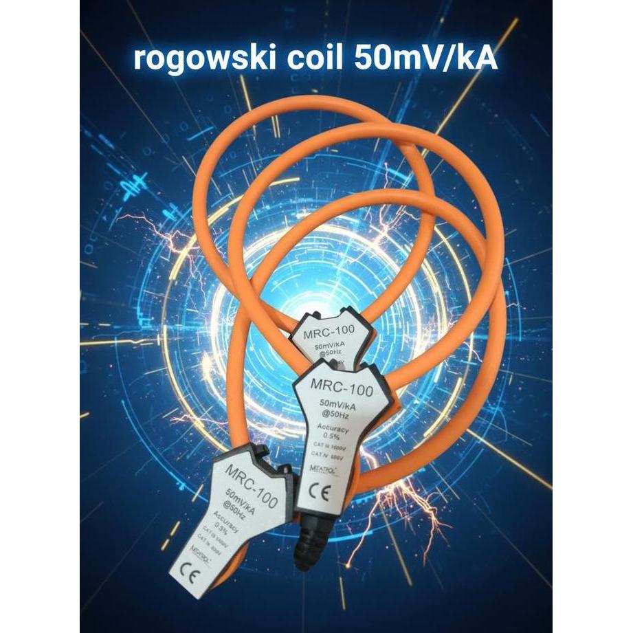 Rogowski COIL 600A MRC-100, rogowski coil 50 mV/kA
