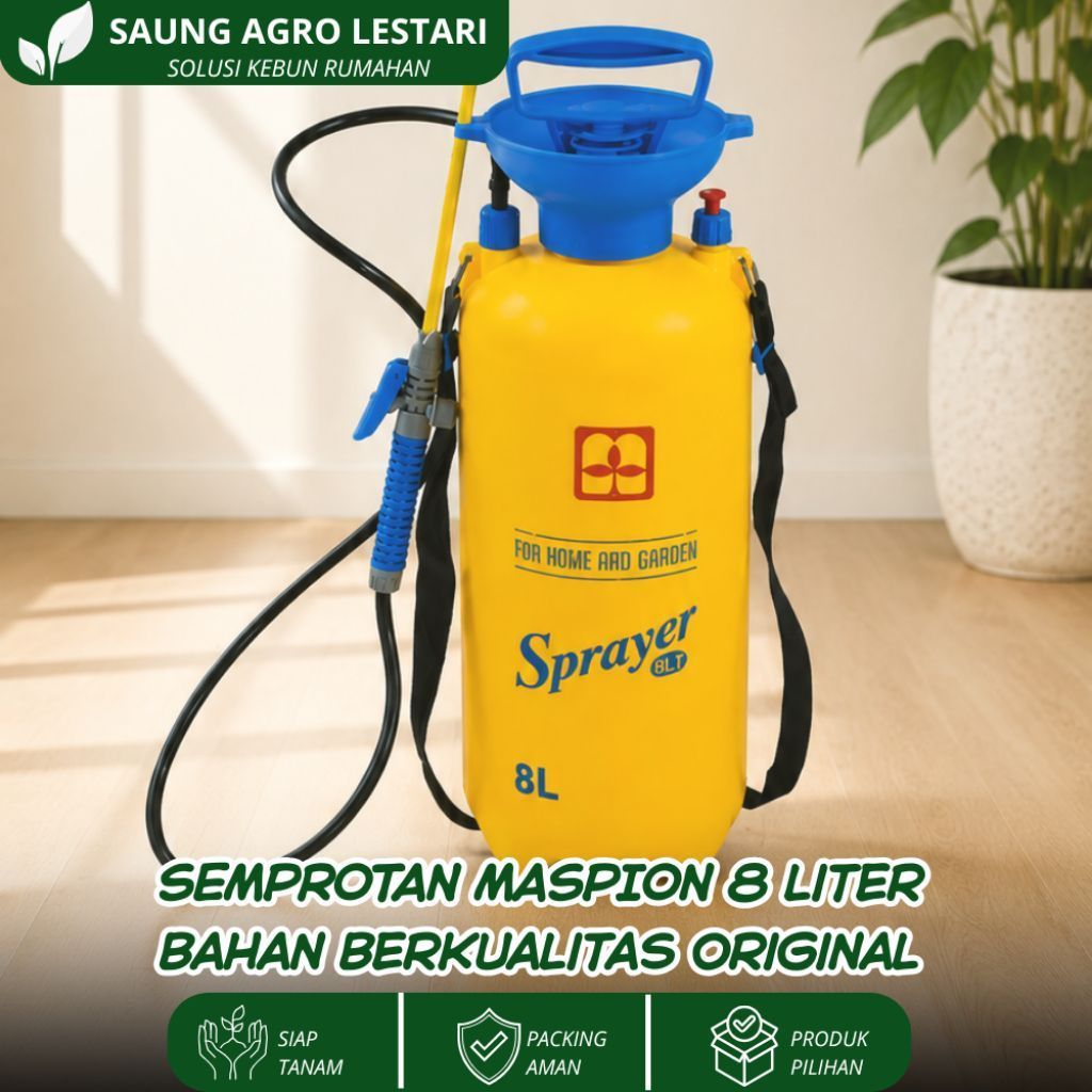 Sprayer 8L untuk Home and Garden Semprotan Maspion 8 Liter Solusi Kebun Rumah