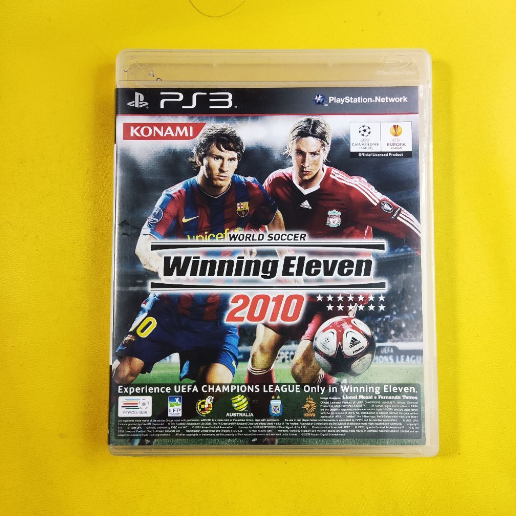 PS3 PES 2010 (bahasa inggris) BD Kaset Game PS 3 PlayStation winning eleven 2010