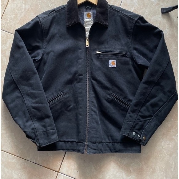 Carhartt Detroit Jacket Vintage EJ001 BLK