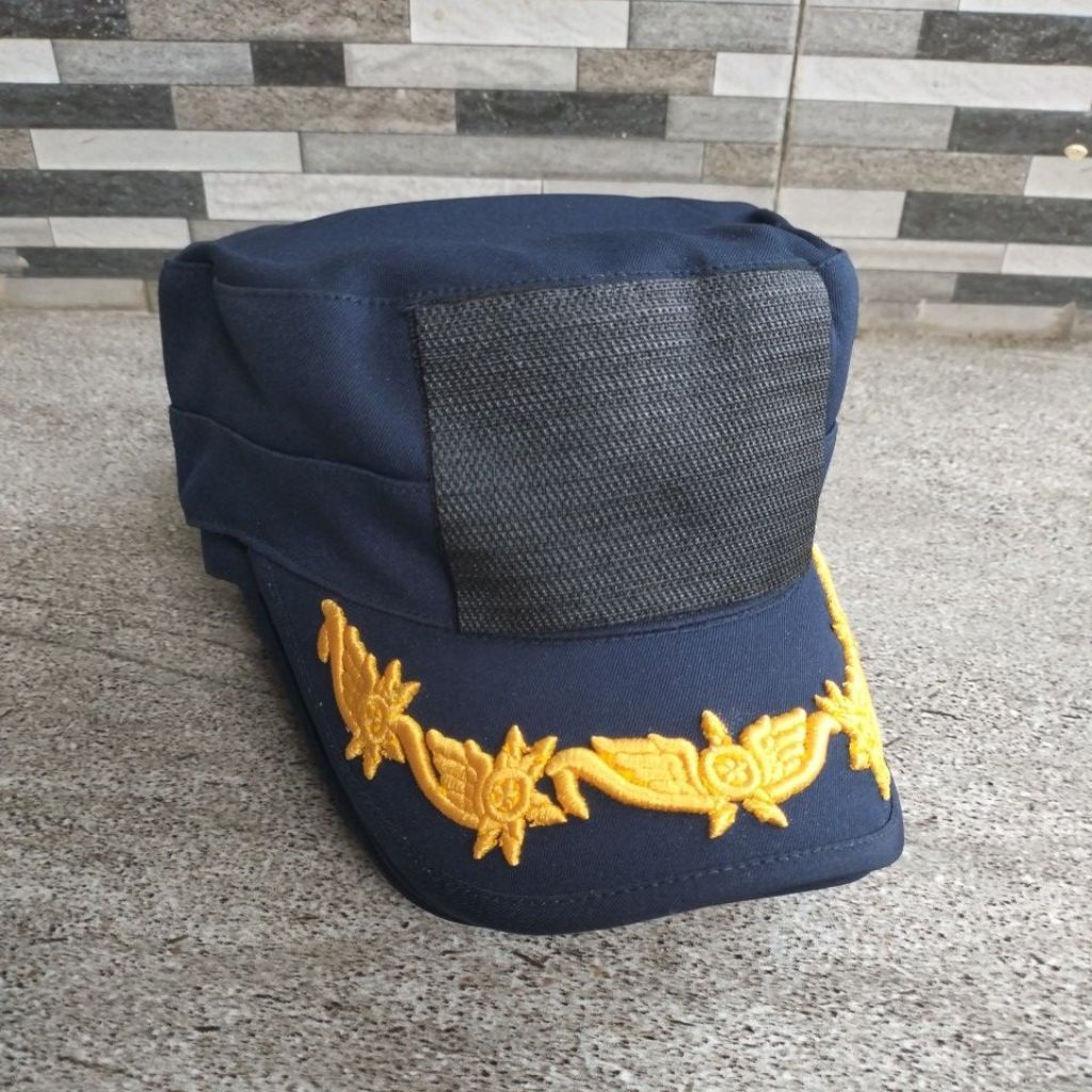 Topi pet PDH pamen TNI AU ori jatah