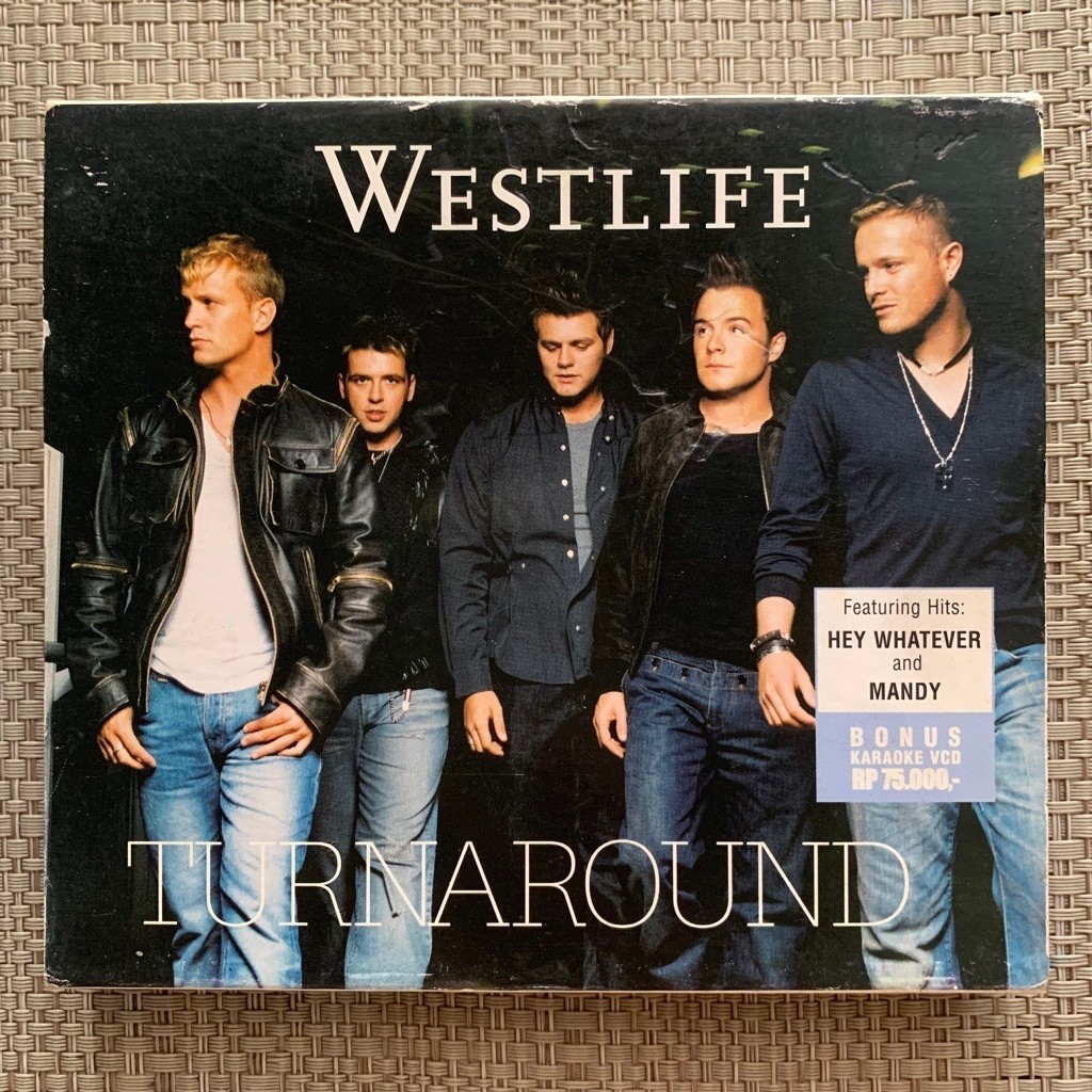 CD Westlife - Turn Around | Bonus VCD Edition