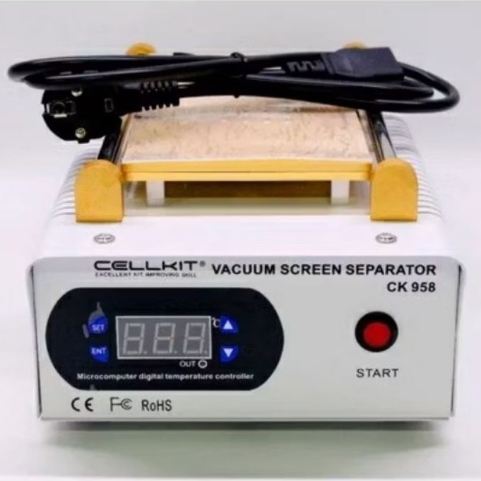 Alat Press / Alat Pemisah LCD Touchscreen / Separator LCD With Vacuum Cellkit 958 CK958