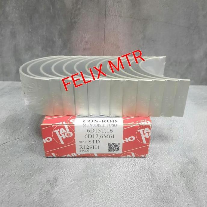 METAL JALAN ATAU CON ROD BEARING SET FUSO 6D15 / 6D16 / 6D16 TURBO