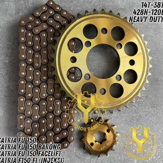 Gear Gir Set Gear Gir Paket Satria Fu 150 Satria Fu 150 Facelift 38T