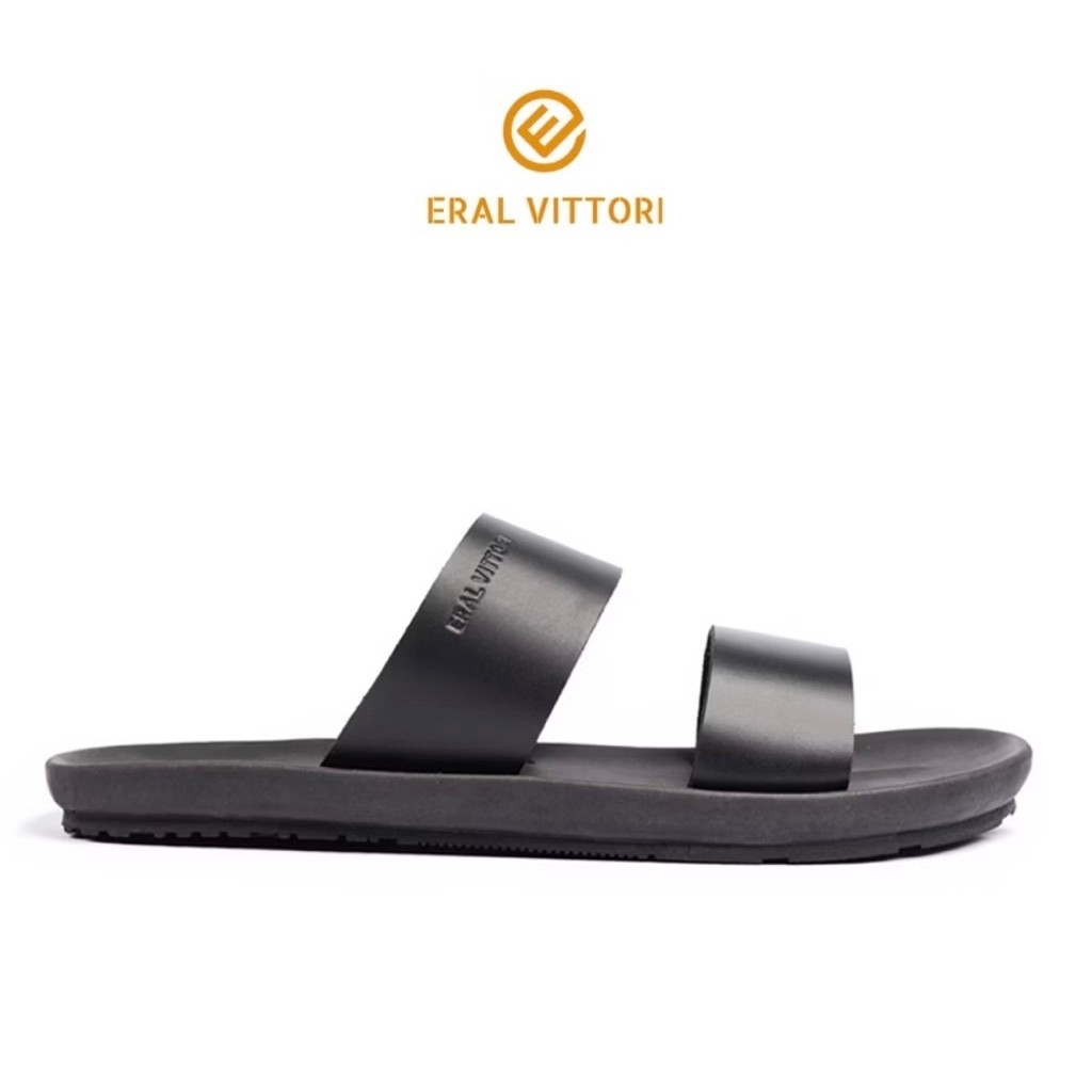 Eral Vittori -  Ersan A82 Sandal Pria Kulit Harian Santai