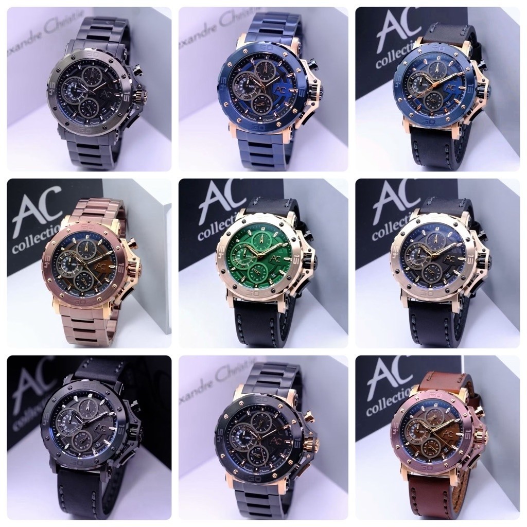 Jam Tangan Pria Alexandre Christie Ac 9205 Alexandre Christie Ac9205