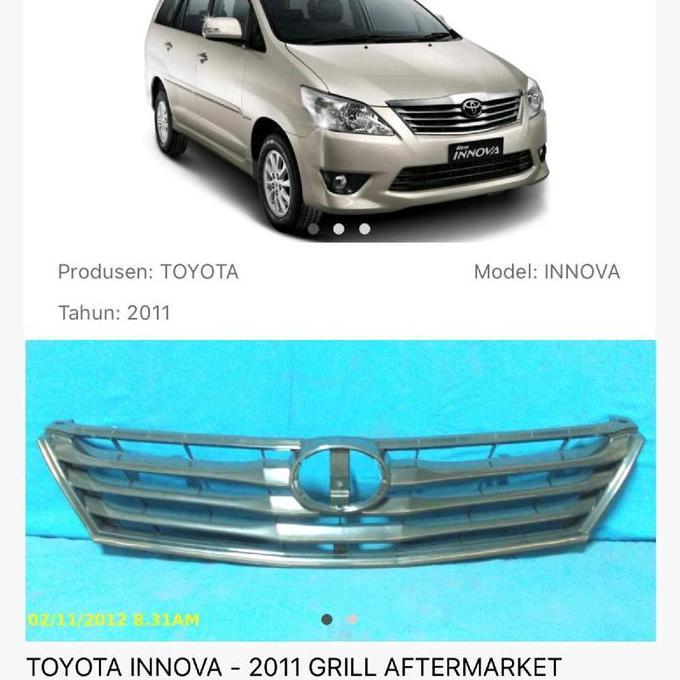 GRIL INNOVA 2011 2012 2013 RESTOCK