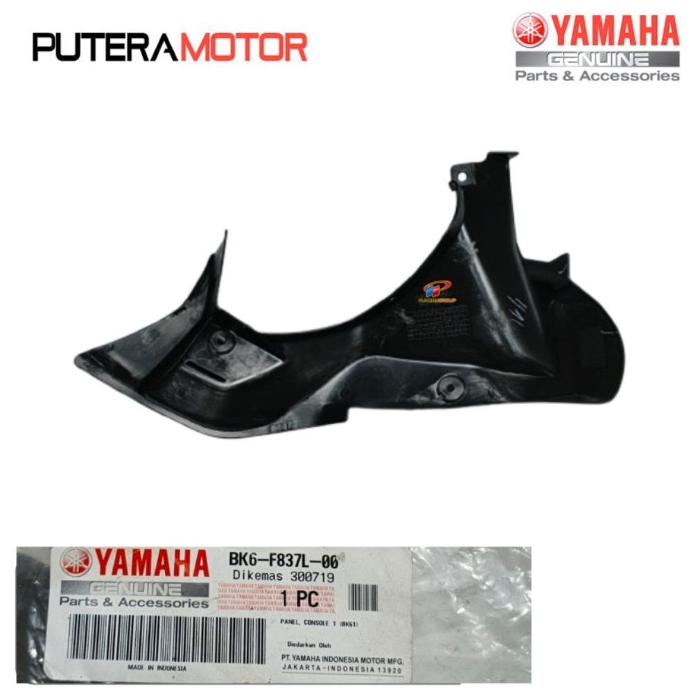 BK6-F837L-00 PANEL CONSOLE PANEL DASHBOARD KIRI -YAMAHA R15 ASLI ORIGINAL YAMAHA (YGP)