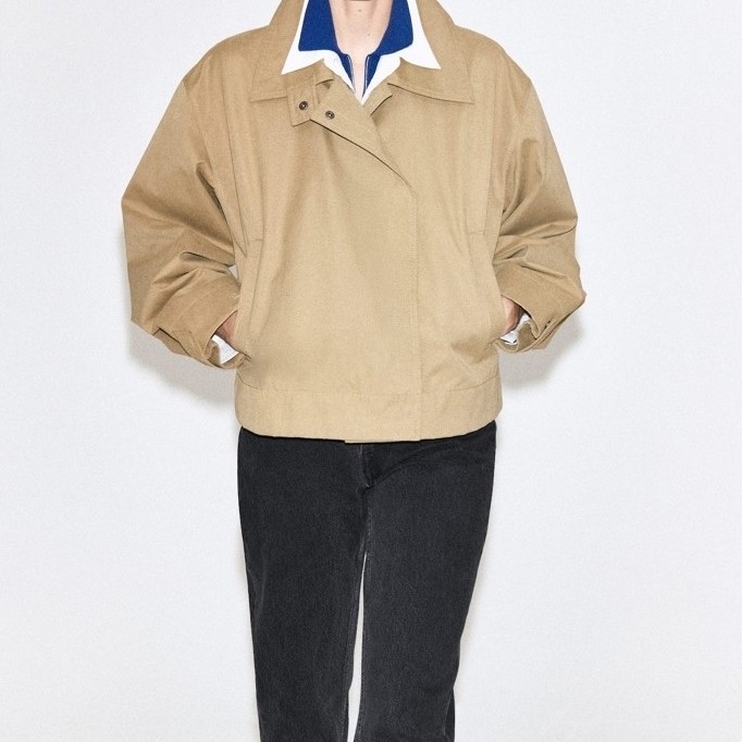 COS Rounded Short Trench Jacket NEW