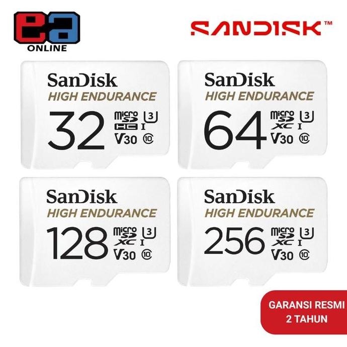 Mmc- Sandisk Micro Sd 32G / 64Gb / 128Gb / 256Gb / 512Gb Hh Endurance Video Monitng Otg Storage