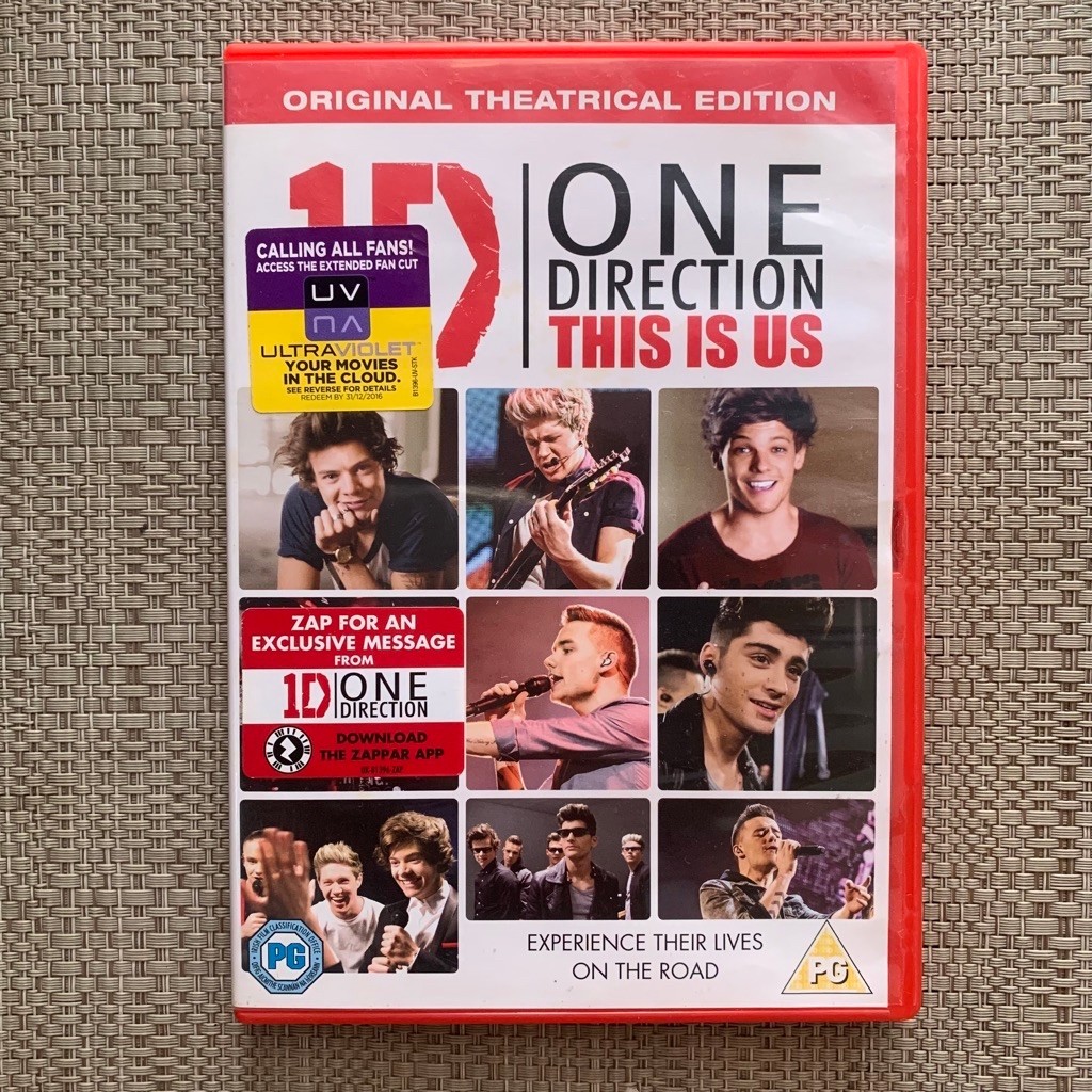 DVD One Direction - This Is Us