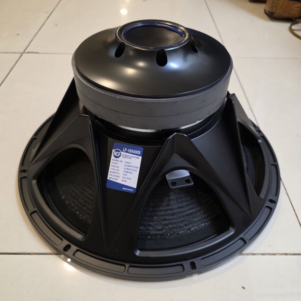 SPEAKER COMPONENT RCF LF18X400 18 INCH DOUBLE MAGNET LF 18X400