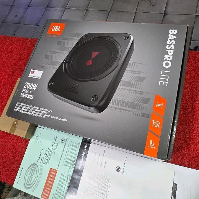 NEW Subwoofer Kolong Aktif JBL BASSPRO LITE Subwoofer Aktif JBL 7 in