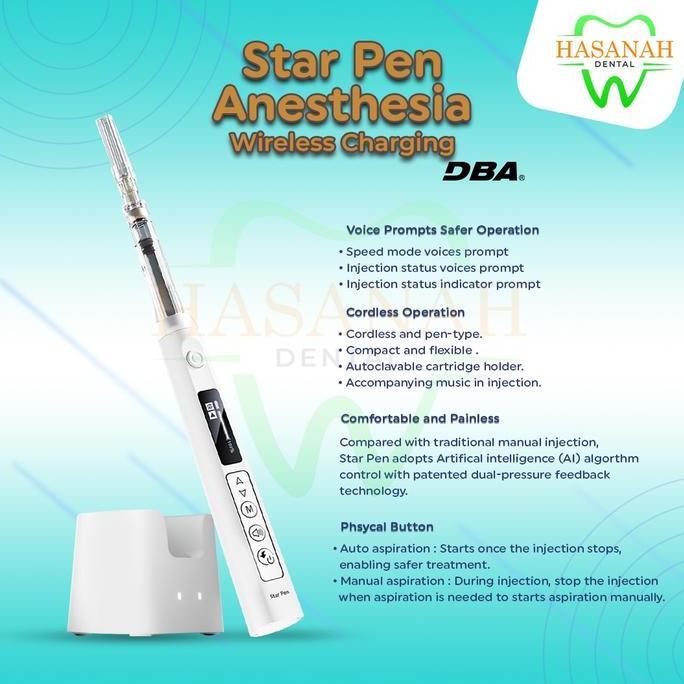 Citoject Star Pen Dental Anesthesia Wireless Charge | Citojec Anastesi Ampul Digital - DBA
