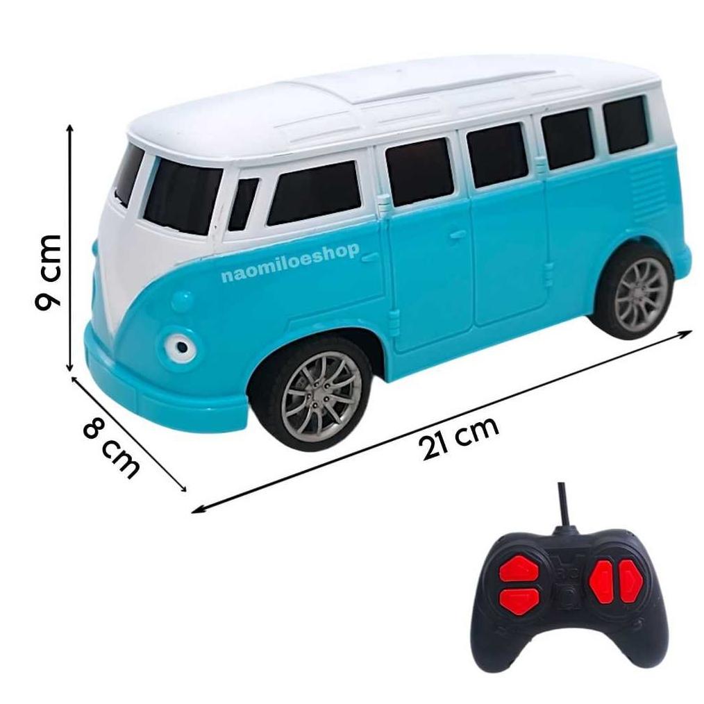 RC CAR MOBIL VAN VW COMBI Volkswagen RC bus klasik Mainan bus classic bus combi mainan mobil bus jad