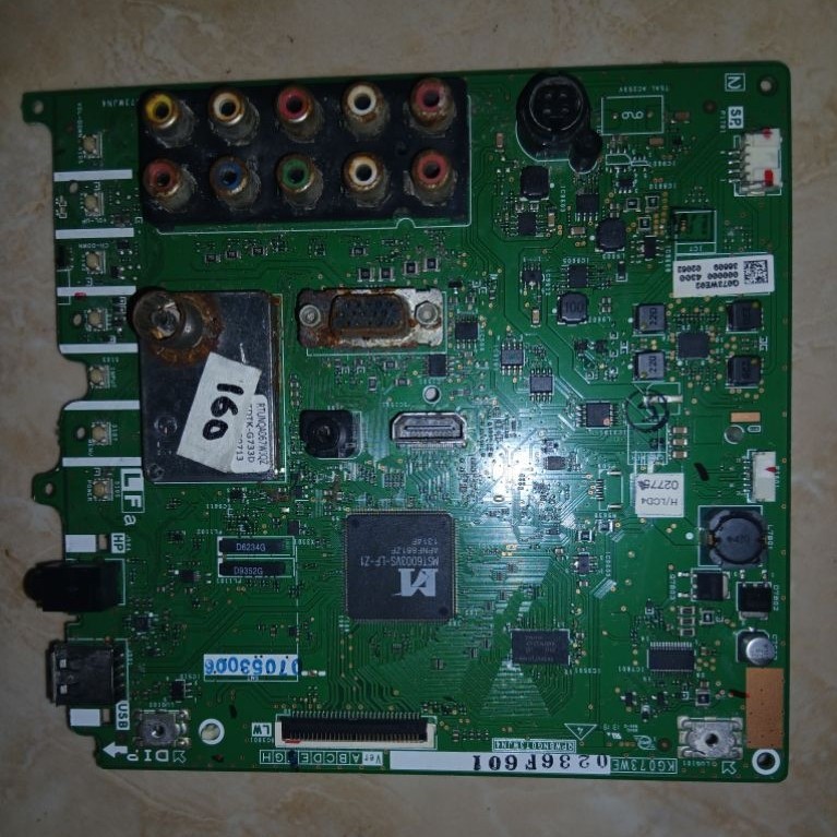 160 MB Mainboard TV Sharp LC 22DC30M MOBO MOTHERBOARD SHARP LC 22DC30M