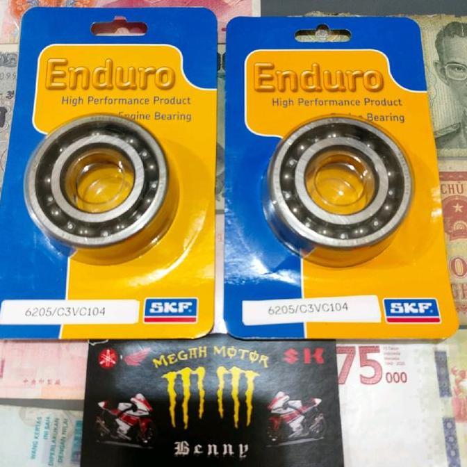 TERBARU - Bearing Laher Kruk Ker As 6205 Skf Enduro High Speed C3. F1. F1Z.  F1ZR. Motorcycle