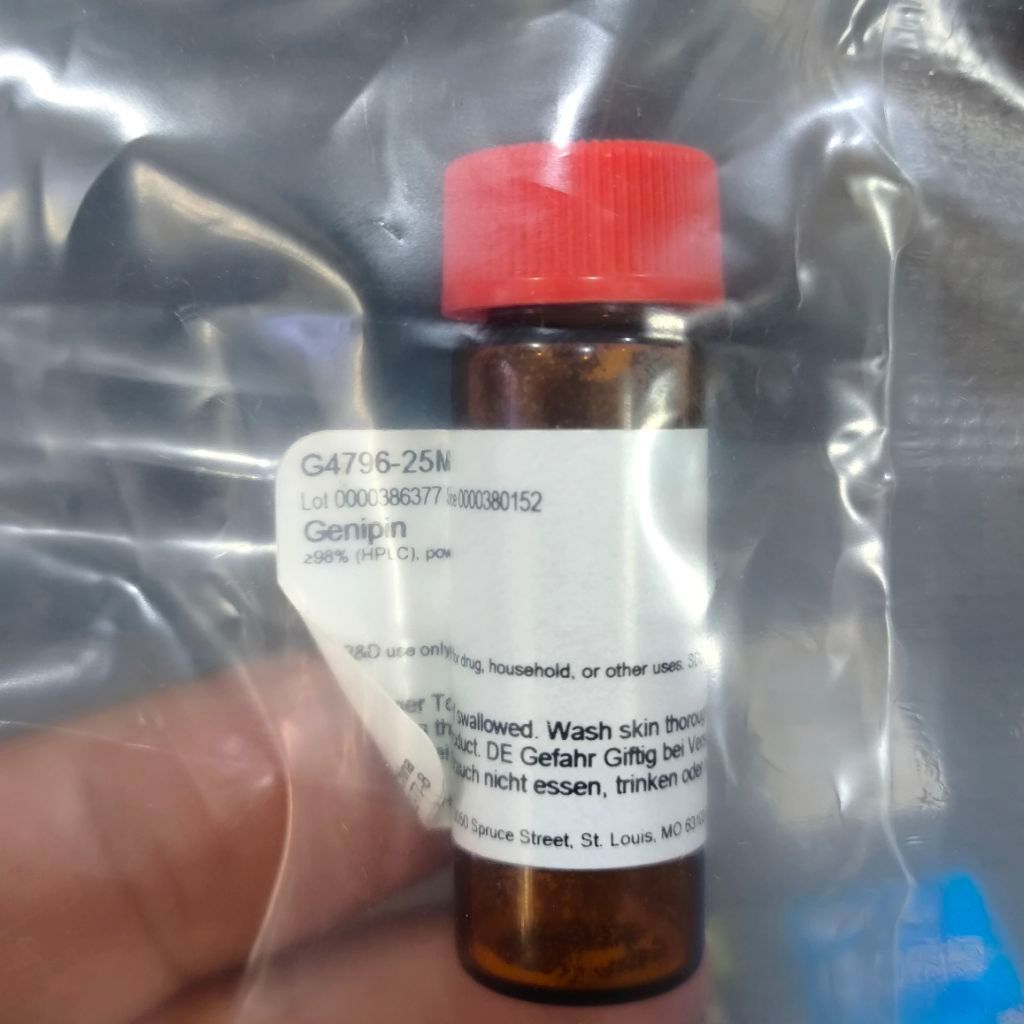 G4796-25MG Genipin ≥98% 25mg