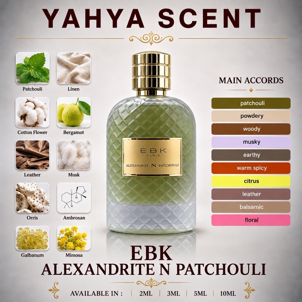 DECANT- Parfum EBK Alexandrite N Patchouli
