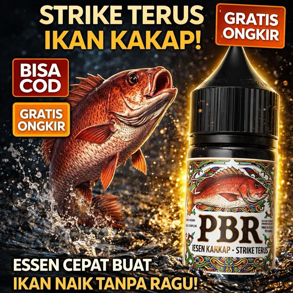 Essen Ikan Kakap PBR Paling Ampuh Gacor - Umpan Pancing Barramundi Putih Merah Muara Sungai Tambak -