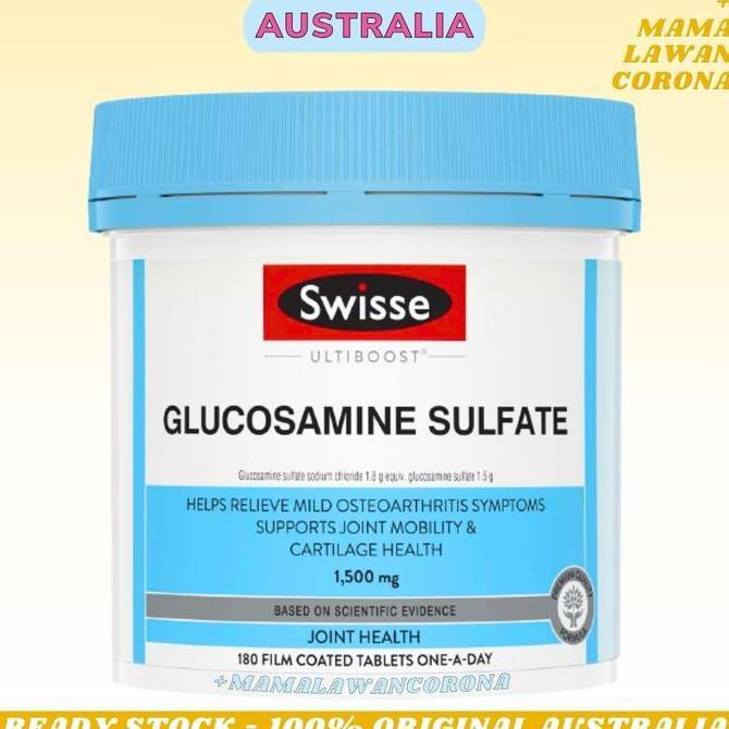Swisse Glucosamine Sulfate 1500mg 180 Tablets 1500 mg Tablet