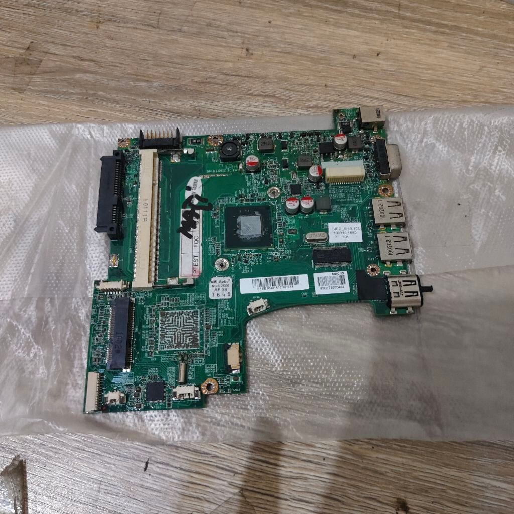 Motherboard Mainboard Mobo Mati second Laptop Advan P3N 41125