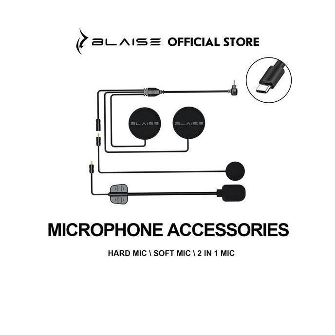 komarisiluet556 - blaise microphone / base intercom helm all product  accessories helm intercom
