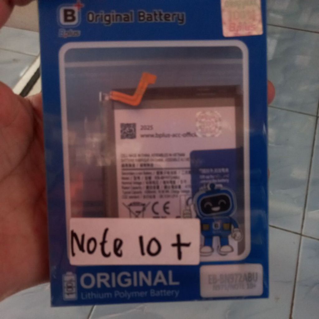 BATU SAMSUNG NOTE 10 PLUS ORIGINAL EB-BN972ABU