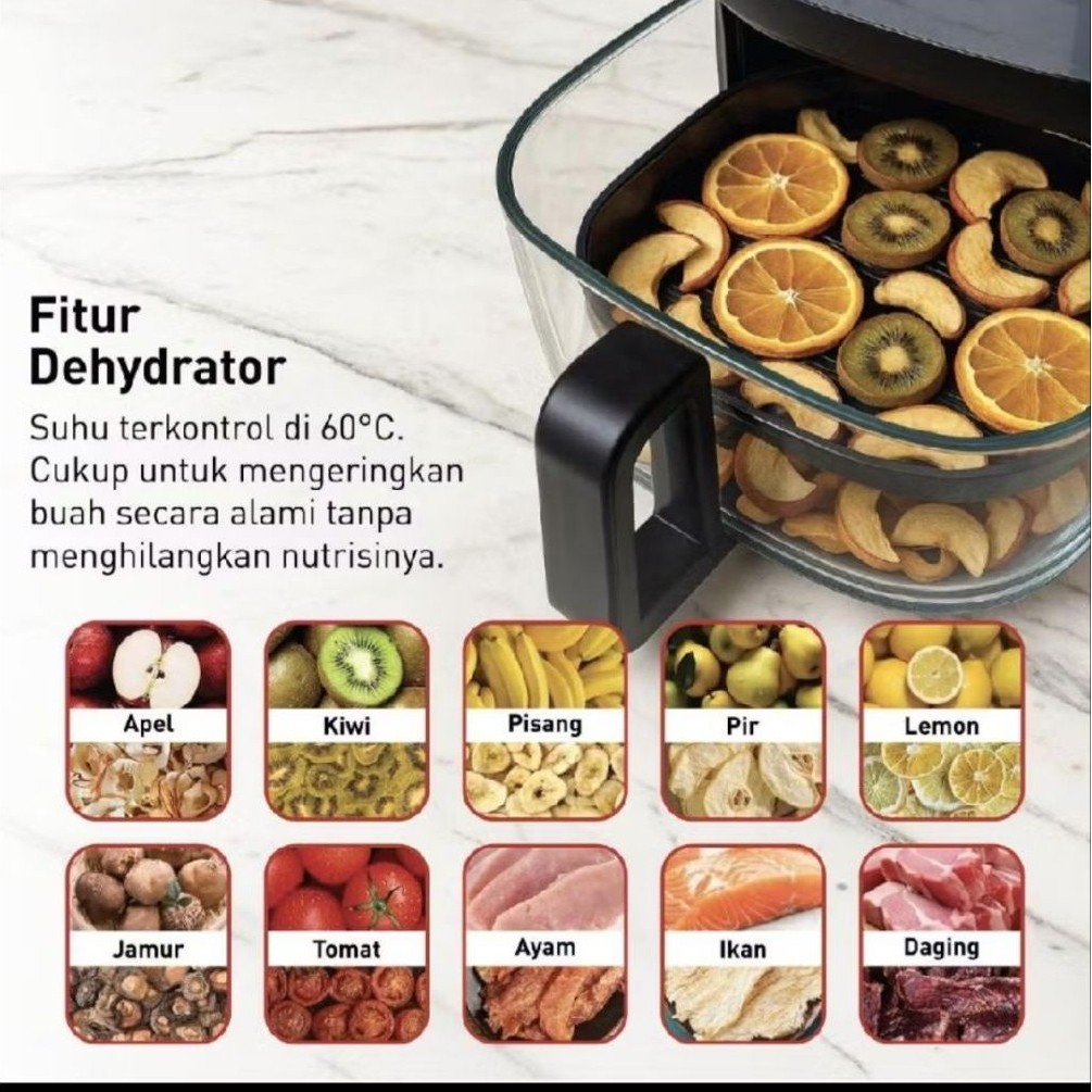 IDEALIFE Air Fryer AF-8001