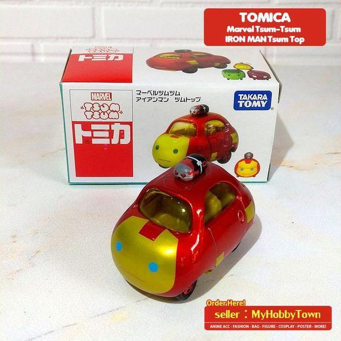 Mainan Diecast Disney Tsum Tsum Marvel Iron Man