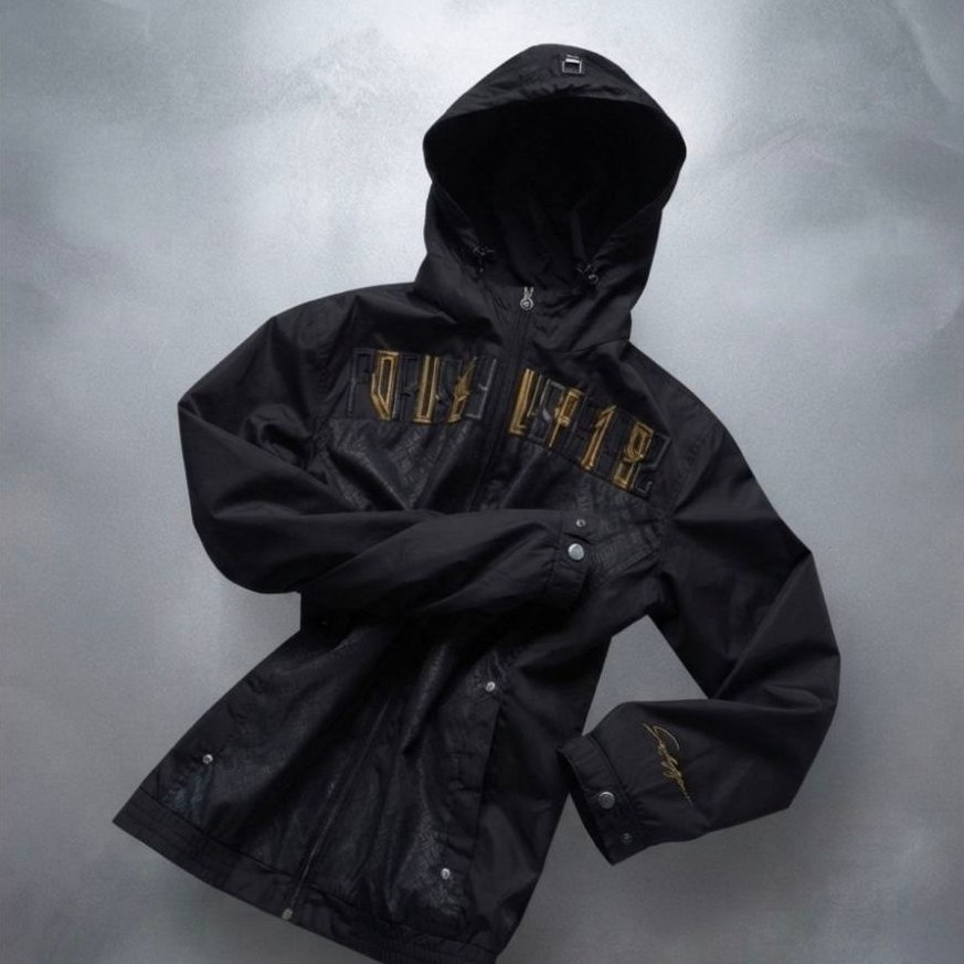 Jaket Windbreaker Ultra light AOP FUBU NYC 1992