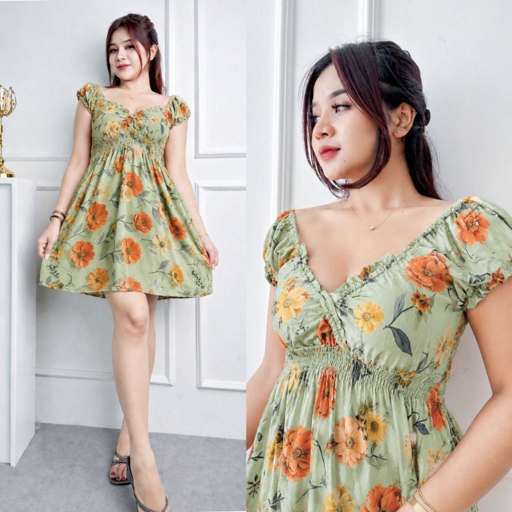 Daster Sexy Lindy Rayon Premium /Daster  Rayon Premium/Daster Mini Lindy
