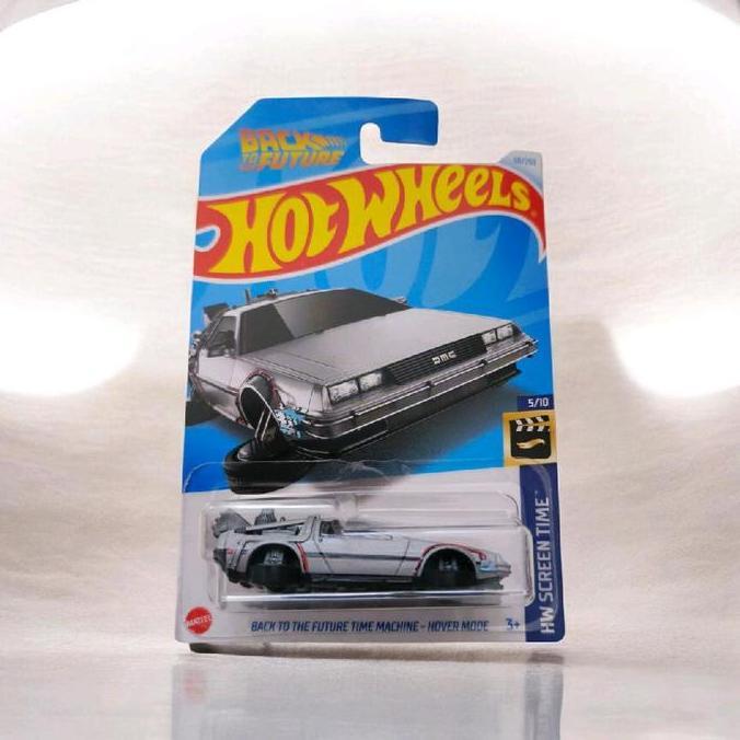 Hot Wheels Back To The Future Time Machine - Hover Mode - Mainan Diecast