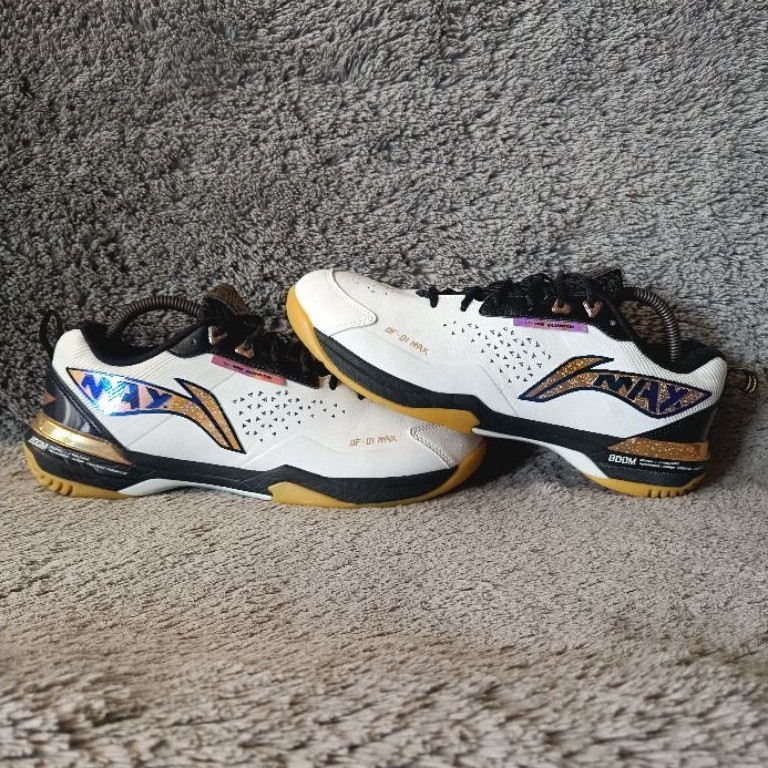SEPATU BADMINTON L1NING DF 01 MAX SIZE 43 ORIGINAL
