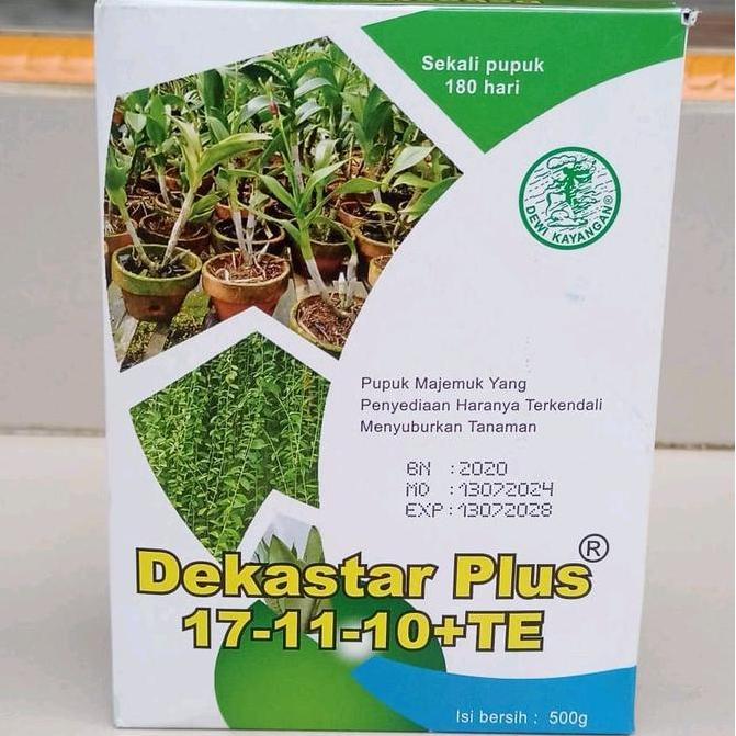 Promo DEKASTAR PLUS TE ORIGINAL 17-11-10 500GR DAN 100GR Diskon